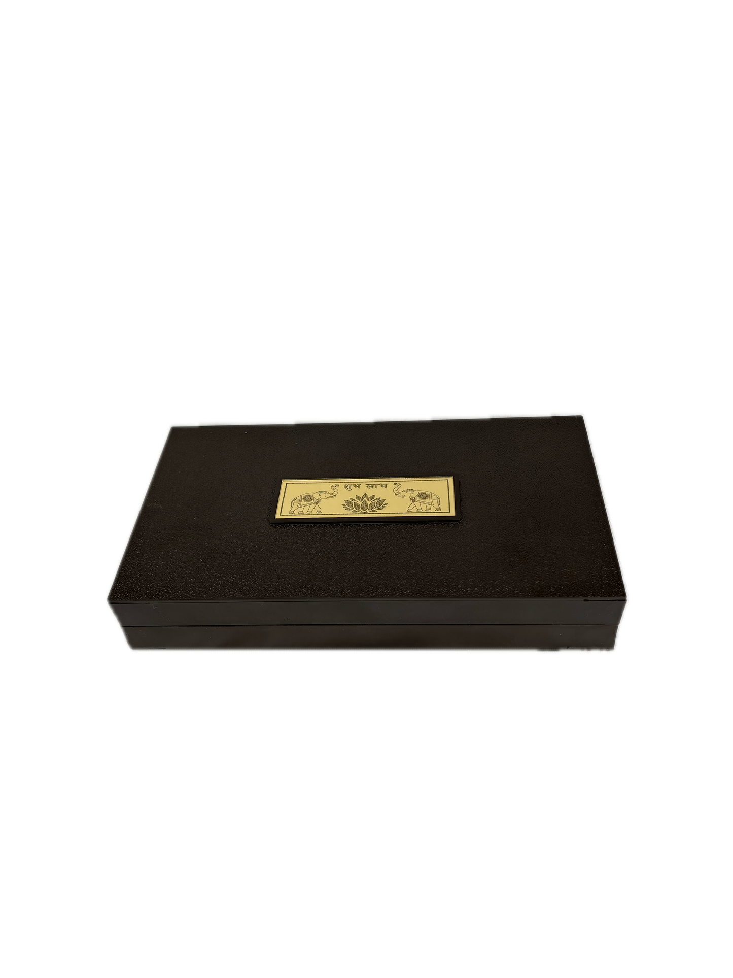 Laxmi and Ganesha 24K Gold Plated Pocket Temple