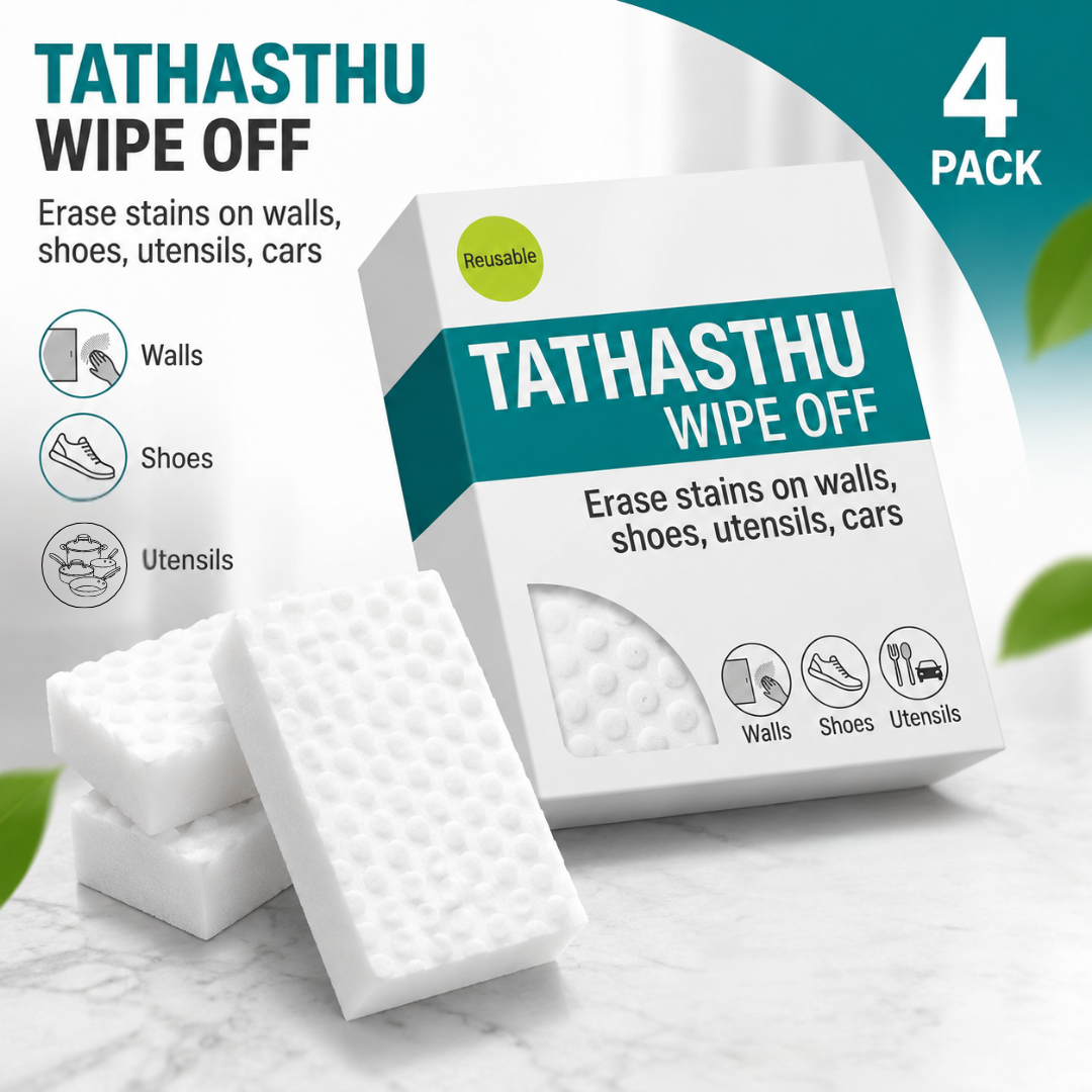 Tathasthu Wipe Off | Multi-Surface Cleaning Sponge