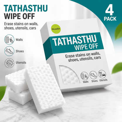 Tathasthu Wipe Off | Multi-Surface Cleaning Sponge