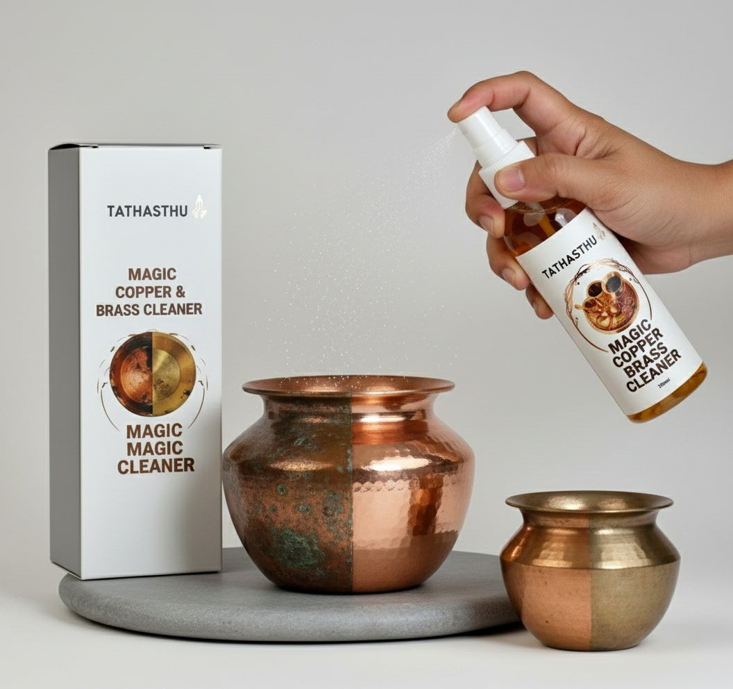 Tathasthu Magic Copper & Brass cleaner | 100ml