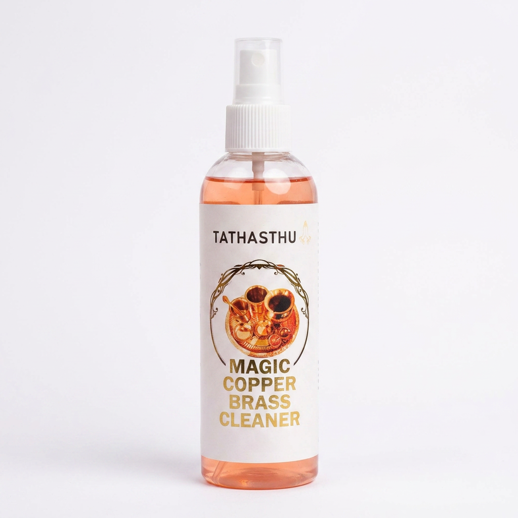 Tathasthu Magic Copper & Brass Cleaner | 180 ml
