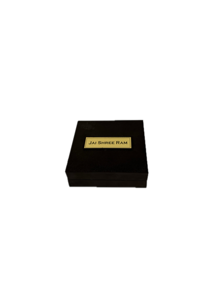 Ayodhya Shree Ram Lalla 24K Gold Plated Pocket Temple