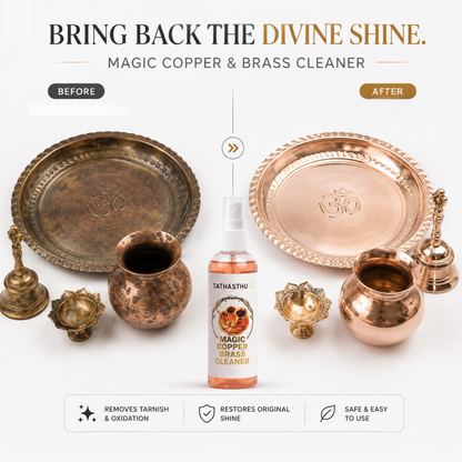 Tathasthu Magic Copper & Brass Cleaner | 180 ml